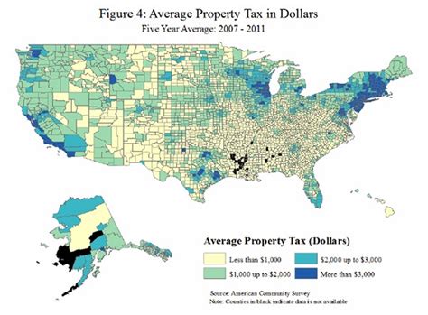 cheapest property taxes in bat area